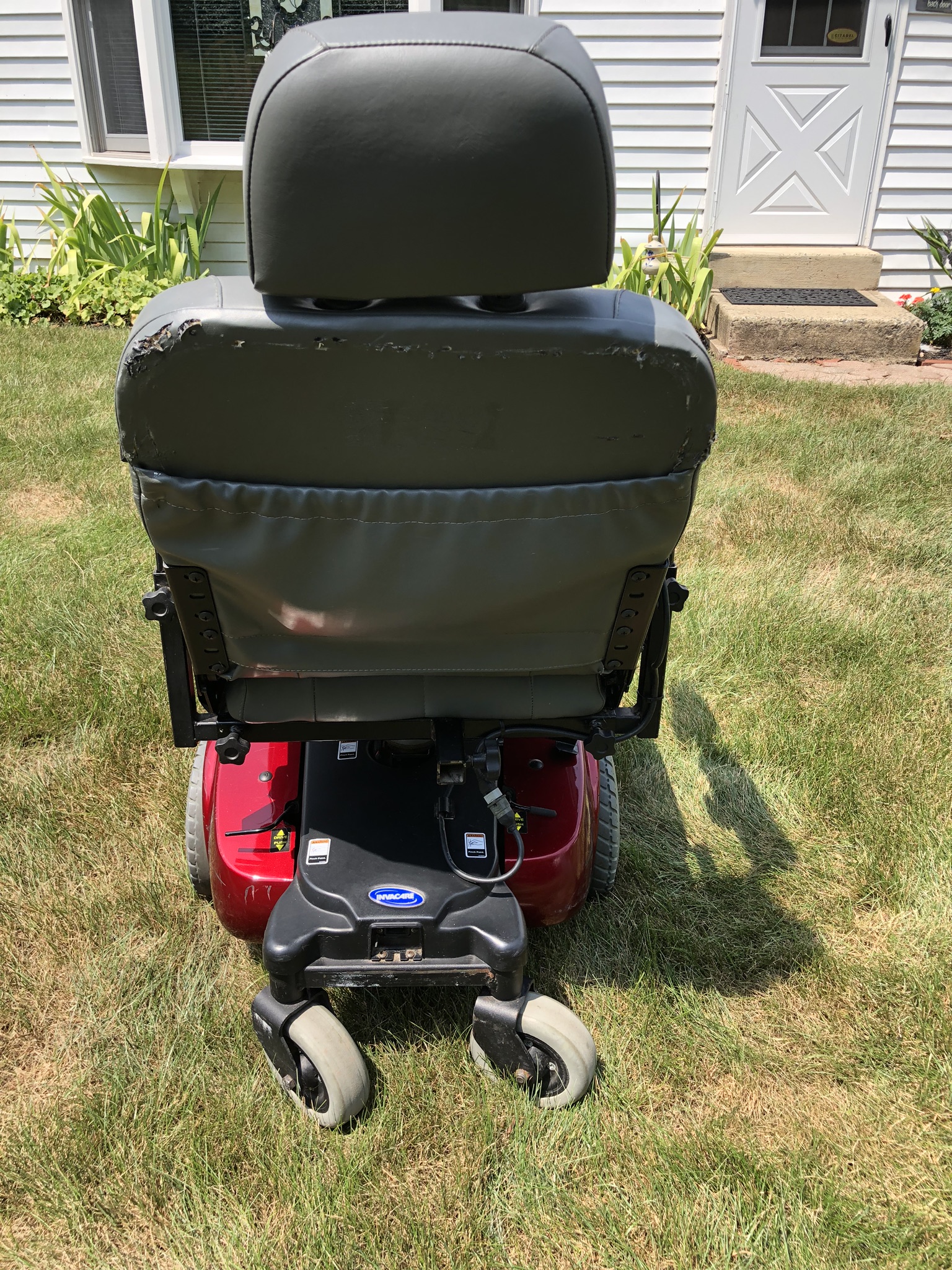 Invacare “Pronto M61” power wheelchair with “SureStep” technology and 5