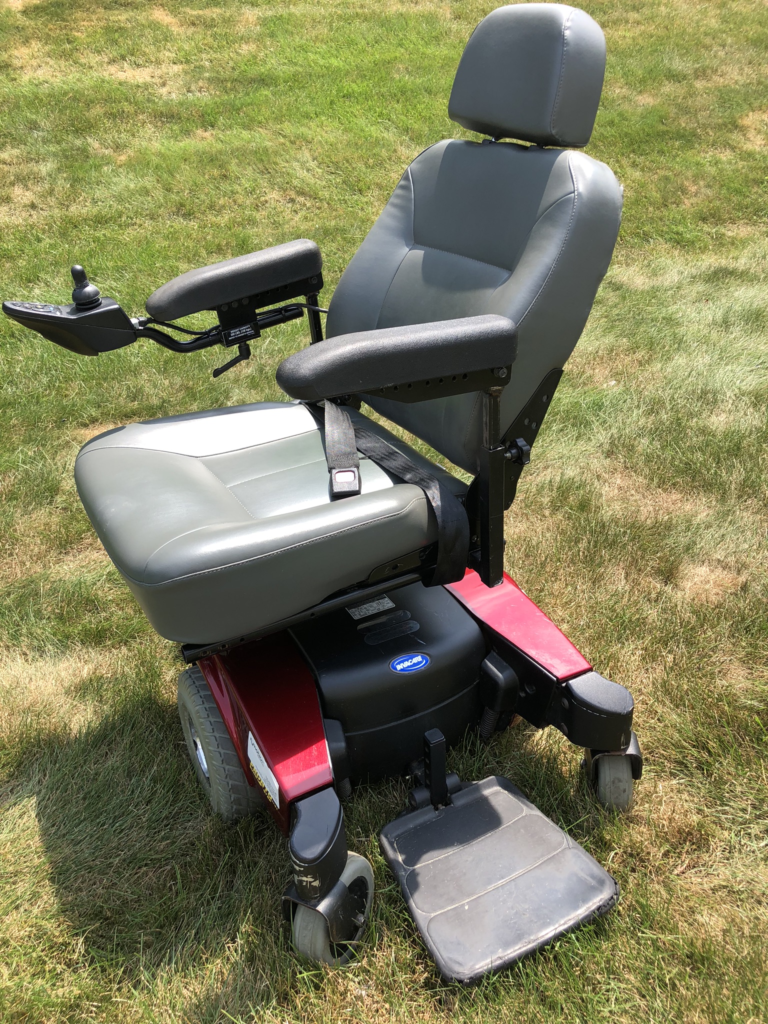 Invacare “Pronto M61” power wheelchair with “SureStep” technology and 5