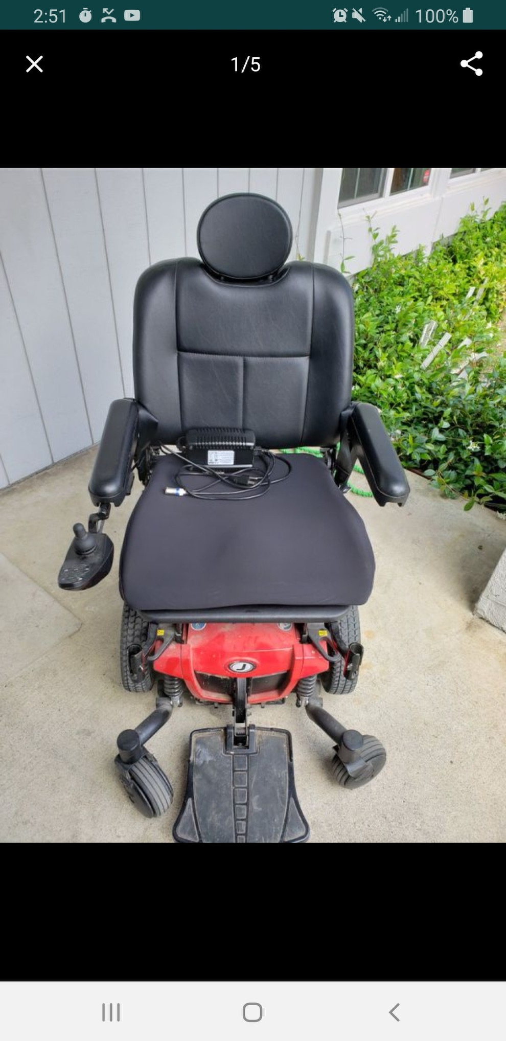 For Sale Pride Mobility Jazzy 600 Es Power Wheelchair Buy Sell