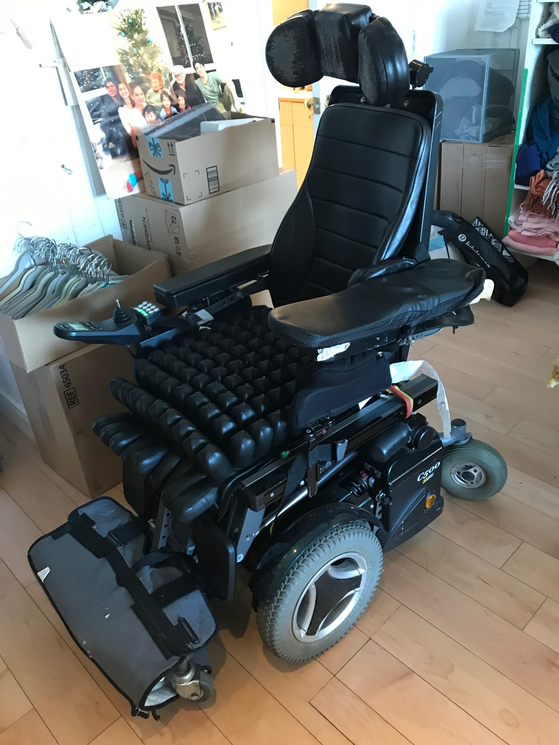 Wheelchair Permobil C500 power chair Tilt & Stand Buy & Sell Used