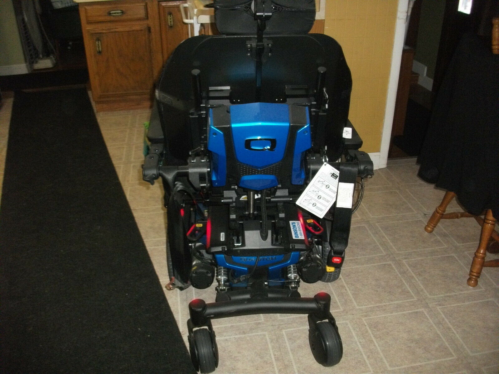 Quantum Edge 6 HD Bariatric Power Chair 22" Seat Mobility Scooter Wheel