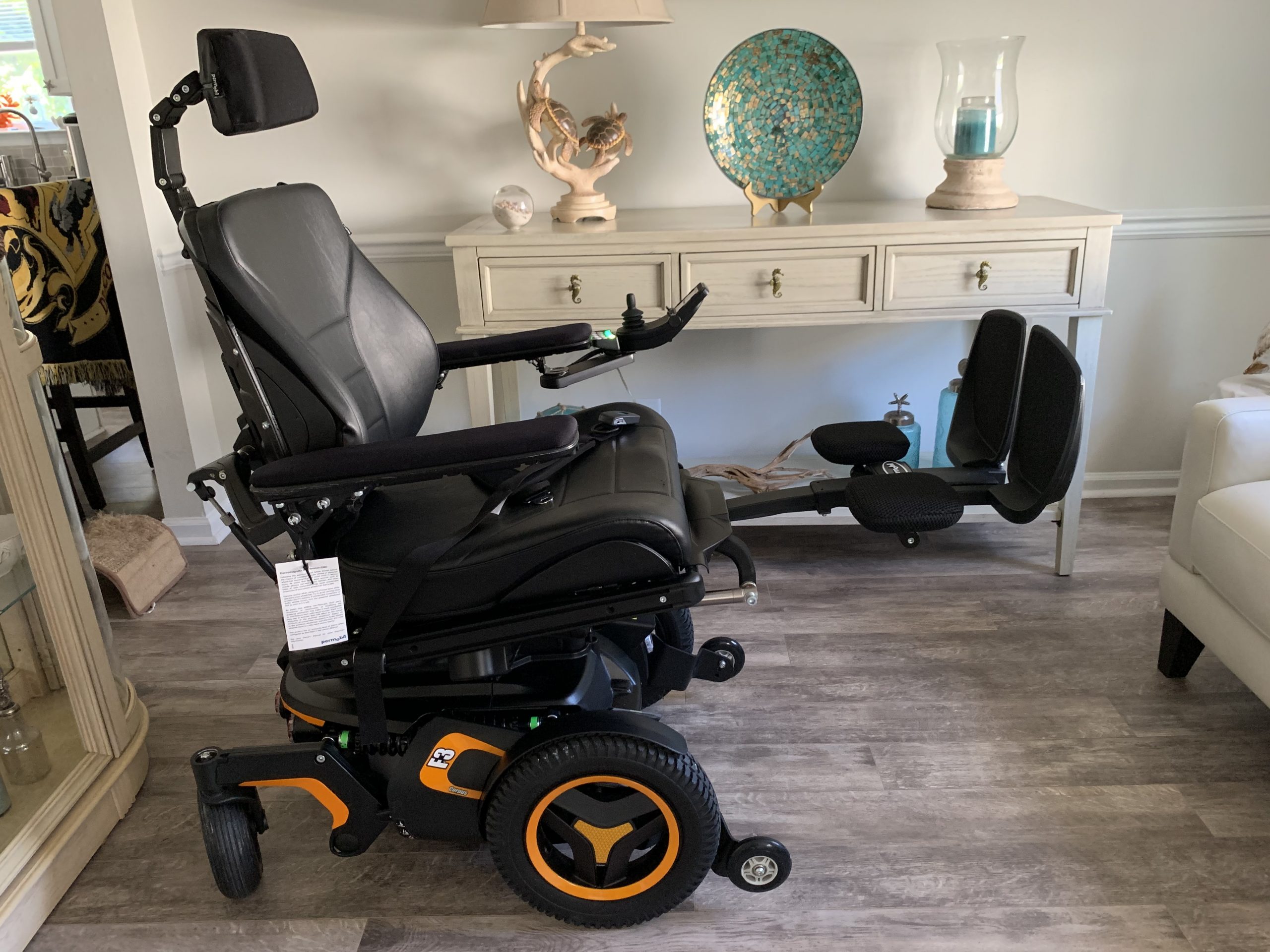 Like New 2018 Permobil F3 Corpus Power Wheelchair with Battery/Charger
