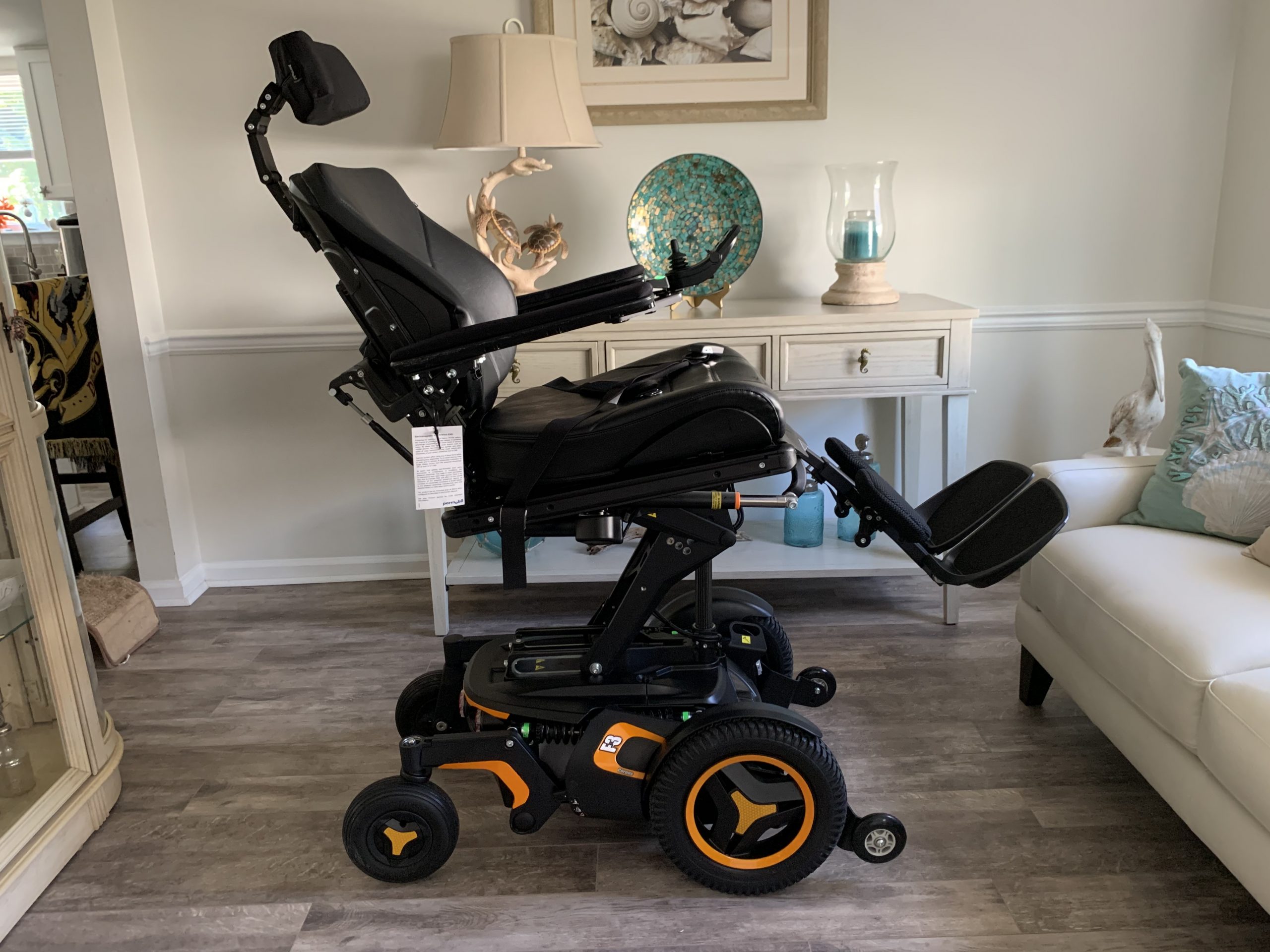 Like New 2018 Permobil F3 Corpus Power Wheelchair with Battery/Charger