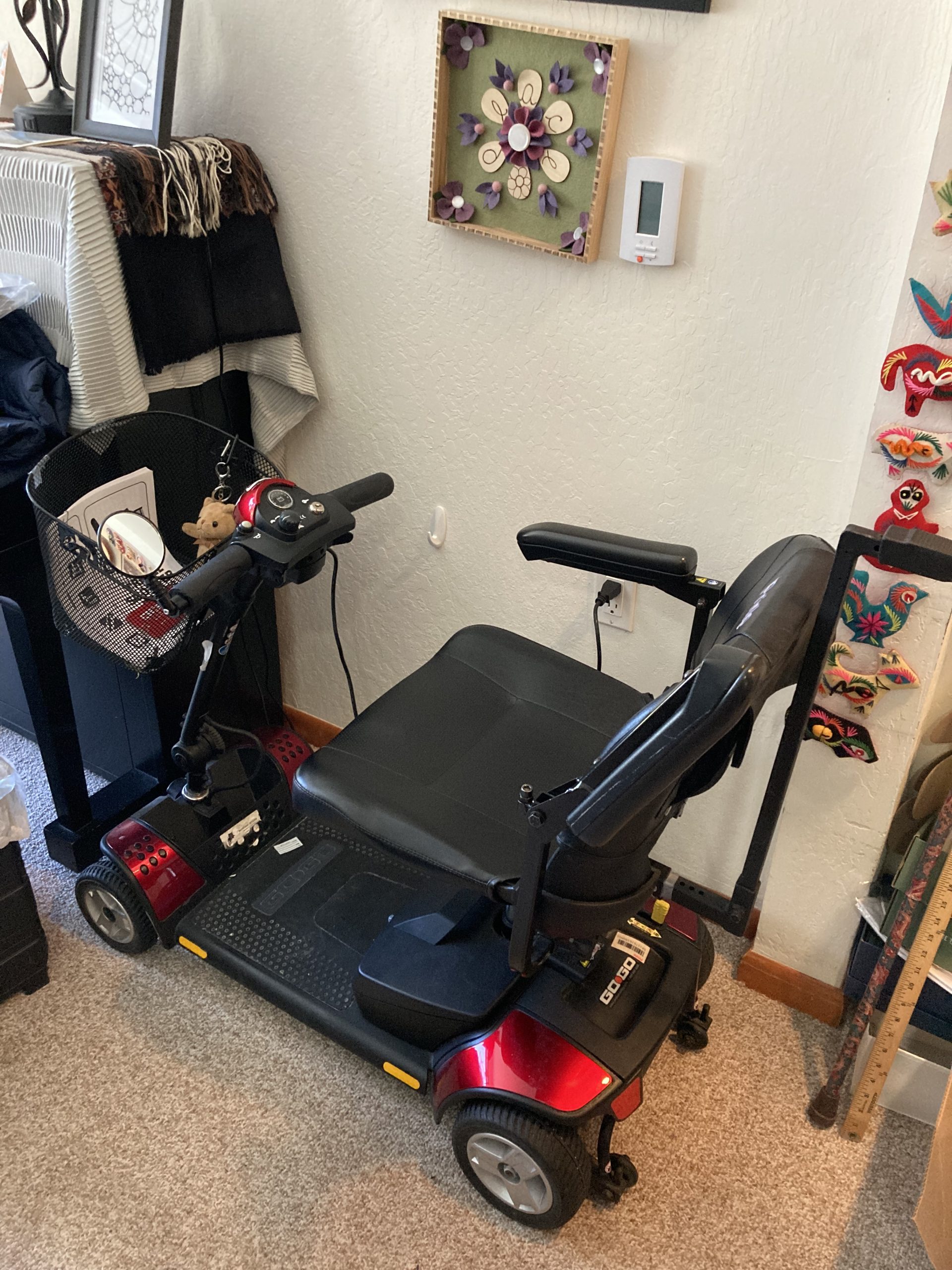 2016 Pride Mobility Gogo Elite Traveler Model 44E New Batteries