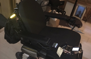 Power Mobility Chair for Fully Paralyzed User