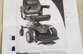 POWER CHAIR SCOOTER FOR MOBILITY ASSISTANCE
