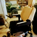 FULL SIZE (XL) FOLDING POWER WHEELCHAIR