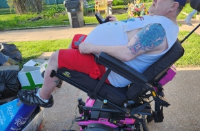 Heavy-duty power chair