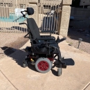 Q6 Edge 2.0 quantum wheel chair- Red – Many New Parts