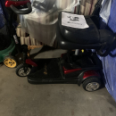 Golden Buzz Around Electric Scooter