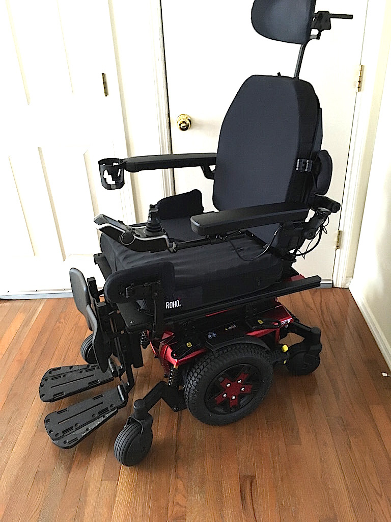 Quantum Edge 3 Power Wheelchair with ROHO Air Cushion Buy & Sell Used