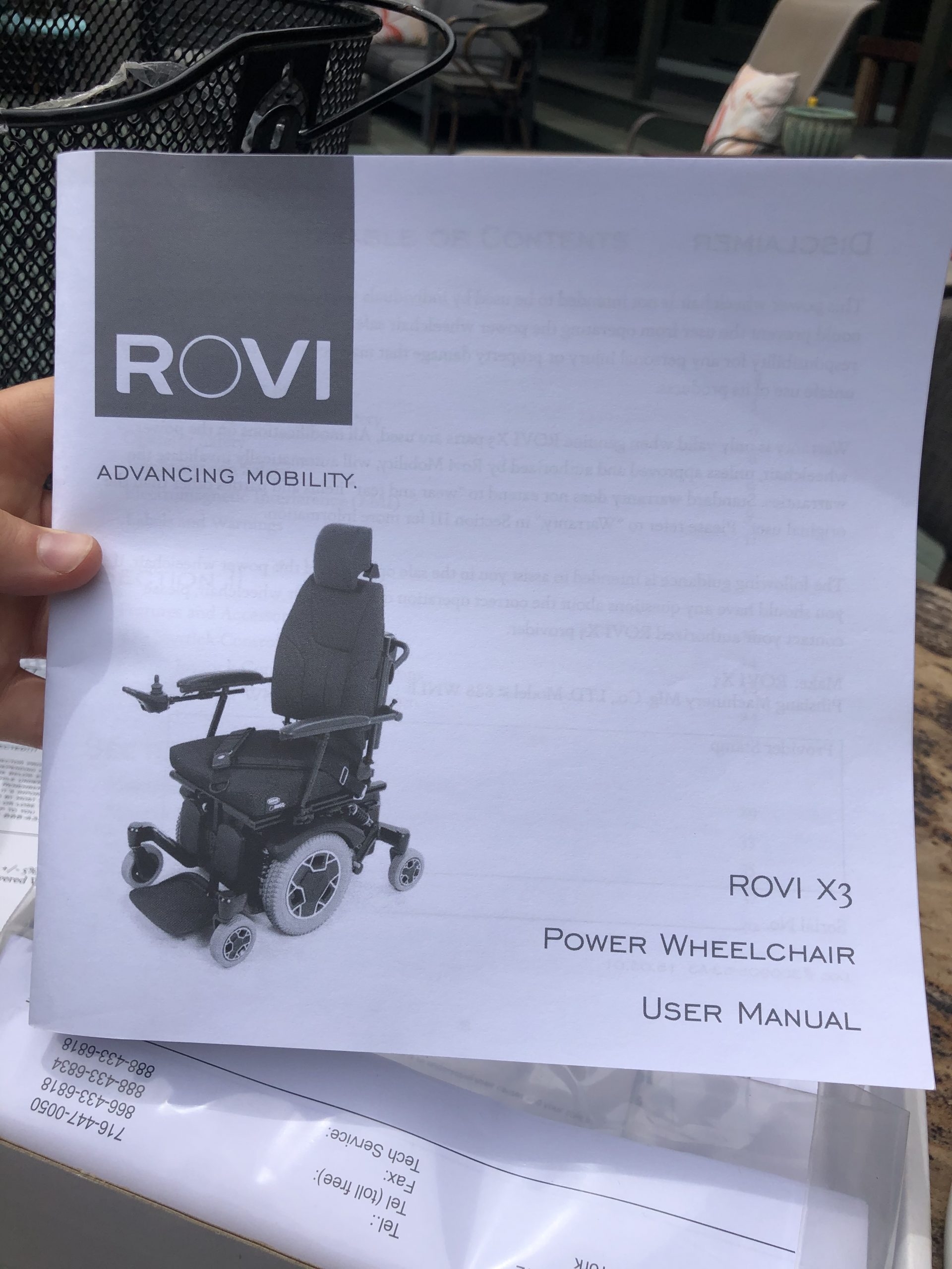 Motion Concepts ROVI X3 Power Wheelchair Buy & Sell Used Electric