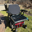 Quantum Q6 Edge HD bariatric electric wheelchair with many extras