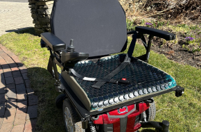 Quantum Q6 Edge HD bariatric electric wheelchair with many extras