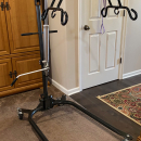 Medline MDS88200D Manual Hydraulic Patient Lift with 2 full body sling