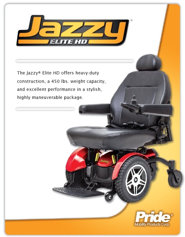 Jazzy Elite HD Bariatric Power Wheelchair Up to 450 lbs Buy & Sell