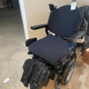 QUANTUM Q 6 EDGE AUTOMATIC WHEELCHAIR WITH JOY STICK AT THE HEAD