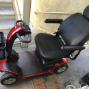 PRIDE VICTORY X RED HEAVY DUTY COOTER FOR SALE BARELY USED