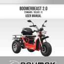 Daymak Deluxe Edition Heavy Duty 2WD Boomer Beast 2D Deluxe Mobility Scooter