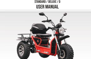 Daymak Deluxe Edition Heavy Duty 2WD Boomer Beast 2D Deluxe Mobility Scooter