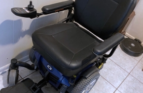 Quantum (2017) Never Used Wheelchair for Sale with Battery Charger