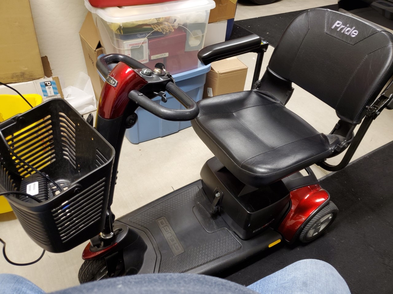 2018 Pride GoGo Mobility Scooter GoGo Mobility Scooter 3 wheel with new